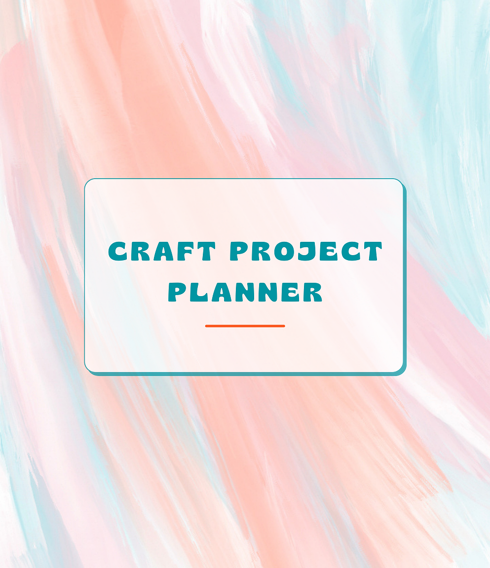 Craft Project Planner Cover