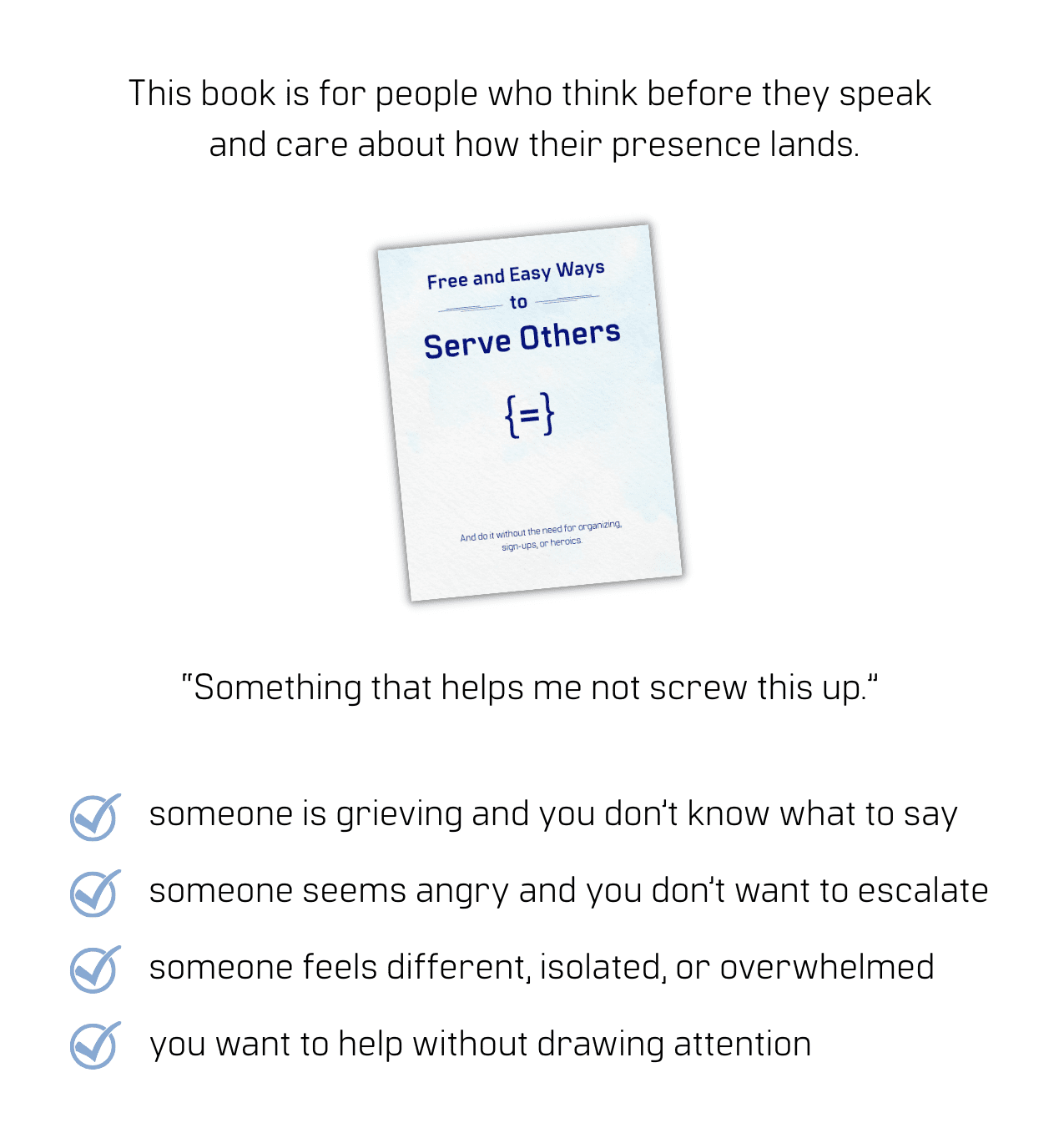 Free and Easy Ways to Serve Info